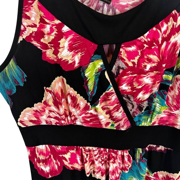 Susan Lawrence Size XL Sleeveless Floral Max Polyester Multicolor - Picture 11 of 16